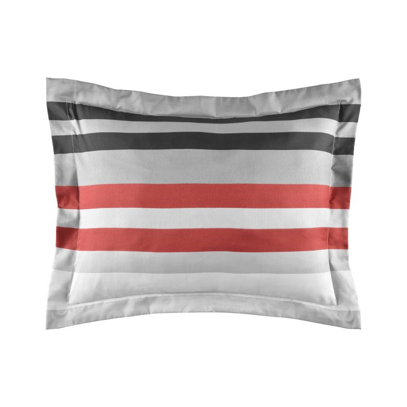 Xavier Stripe Bed in a Bag Comforter Set - Lanwood Home, 5 of 9