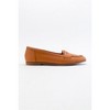 Dorothy - Orange Leather Loafers | Forever & Always Shoes - 3 of 4