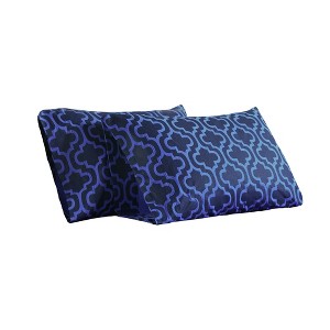 Brushed Cotton Flannel Smooth Heavyweight Soft Modern Contemporary 2 Piece Pillowcase Set by Blue Nile Mills - 1 of 4