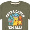 Boys' - Pokémon - Gotta Catch Em All Starters Short Sleeve Graphic T-Shirt - 2 of 4