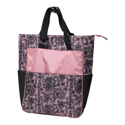 Glove It Women's Tennis Tote Bag, Rose Lace