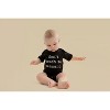 Baby Bodysuit Don't Touch Me Peasant Funny Novelty Offensive Graphic Jumper for Infants - Crazy Dog Baby Bodysuit With Sarcastic Sayings - 3 of 4