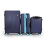 Mirage Luggage Mona ABS Hard shell Lightweight 360 Dual Spinning Wheels with Combo Lock 3 Piece Luggage Set - 3 of 4