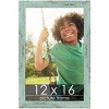 PosterPalooza | Shabby Chic Green Picture Frame - UV Acrylic, Foam Board Backing, Hanging Hardware - 2 of 4