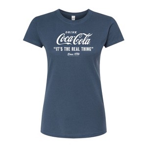 Women's - Coca-Cola - It's The Real Thing Fitted Graphic T-Shirt - 1 of 3