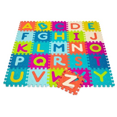 Colourful puzzle mat (play mat) - 26 parts