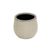 Cheung's Osanna Curved Beige Ceramic Pot - Small - 4 of 4