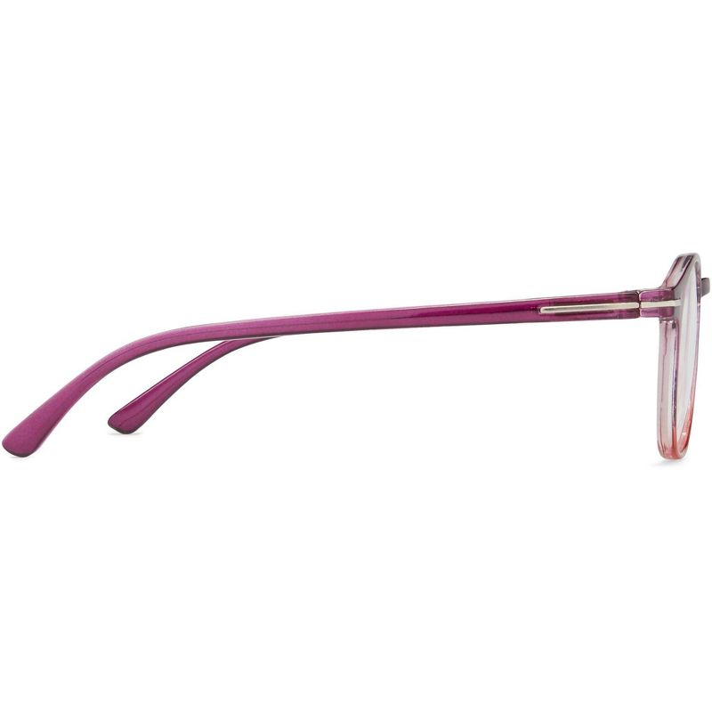 ICU Eyewear Kids Screen Vision Blue Light Filtering Round Glasses - Purple, 4 of 8