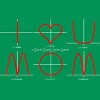 Junior's Design By Humans I Love You Mom Math Equations By WatercolorFun T-Shirt - 2 of 2