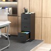 TIRAMISUBEST 3-Drawer Metal File Cabinet - Locking Vertical Storage for A4/Legal/Letter Files, Narrow Design,  Assembly Required - 2 of 4