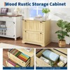 Farmhouse File Cabinets with 2 Drawers - 30" File Cabinets with Hanging File Folders, Rustic Storage Cabinet, Storage Printer Stand for Home Office - 2 of 4