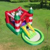 Infans Inflatable Bounce House W/ Blower Kids Christmas W/Slide&Trampoline&Ball Pool - 3 of 4