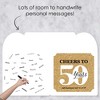 Big Dot of Happiness We Still Do - 50th Wedding Anniversary - Happy Anniversary Giant Greeting Card - Big Shaped Jumborific Card - 3 of 4