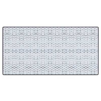 Becky Bailey Shibori Diamonds Desk Mat - Deny Designs