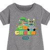 - Little Tikes - Go Green Graphic Short Sleeve Fleece Dress - 2 of 4