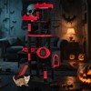 Costway Gothic Cat Tree for Indoor Cats with 2 Cat Condos & 2 Plush Perches, Dangling Balls - 4 of 4
