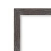 23" x 23" Beveled Woodridge Rustic Gray Wood Wall Mirror - Amanti Art - 3 of 4