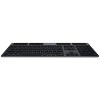 Macally Bluetooth Wireless Solar Slim Full Keyboard - Space Gray - image 3 of 4