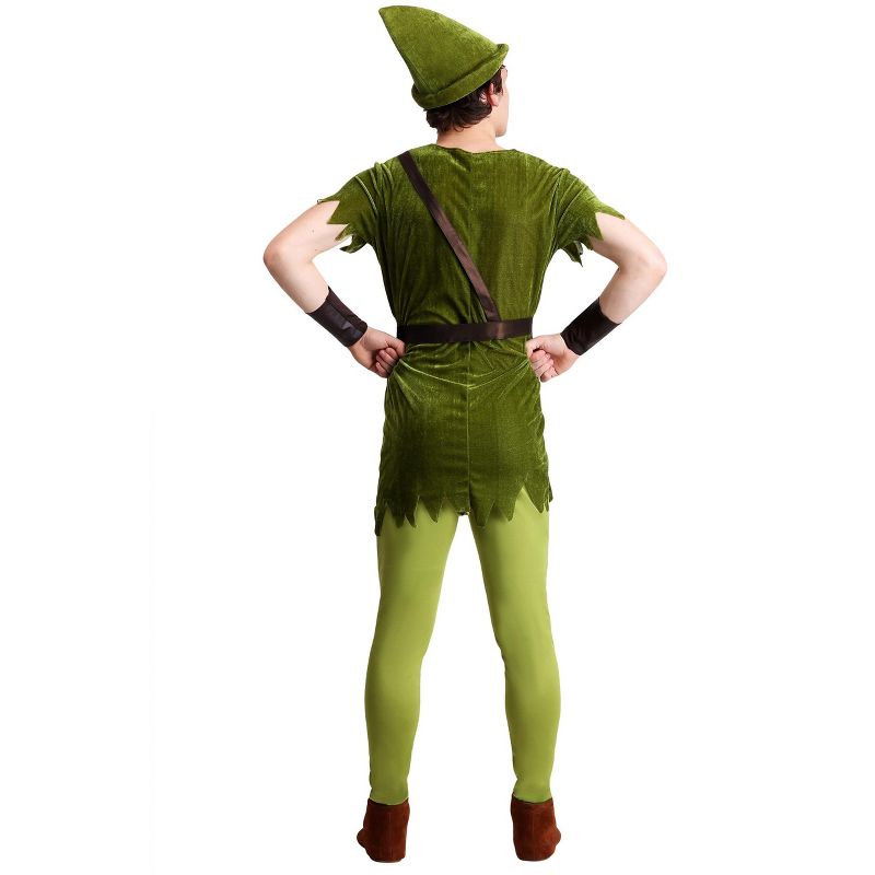 HalloweenCostumes.com Men's Plus Size Classic Peter Pan Costume., 3 of 4
