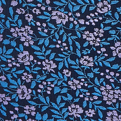 Men&#39;s Floral Print Neck Tie - Goodfellow &#38; Co&#8482; Navy Blue One Size