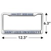 Saint Louis University School Logo Full Size Standard License Plate Metal Frame - 4 of 4