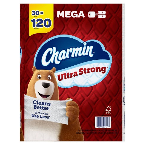 Charmin Ultra Strong Toilet Paper 30 Mega Rolls Target