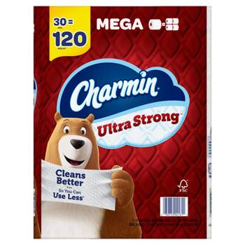 Charmin Ultra Strong Toilet Paper - 30 Mega Rolls