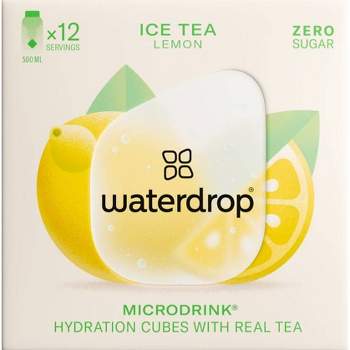 Waterdrop Microdrink Lemon Iced Tea - 12pk Cubes
