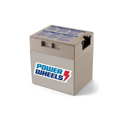 12v battery in 6v power wheels