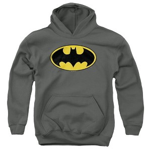 Boys’ Batman Classic Logo Hooded Sweatshirt - 1 of 4