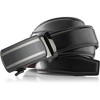 Roxoni Men's Ultra Soft Geniune Leather Rachet Rectangular Prism Dress Belt - 4 of 4