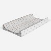 Bacati - Football Brown/Gray Muslin Changing Pad Cover - 2 of 4