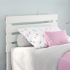 AFI Furnishings Oxford Twin Headboard with USB Turbo Charger in White - 3 of 4