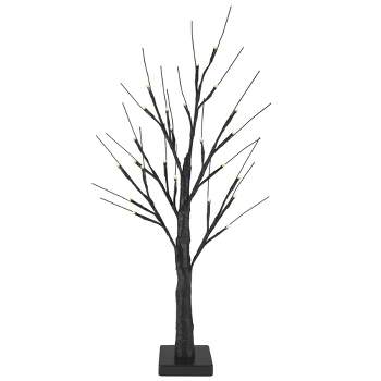 Northlight 24" LED Lighted Brown Christmas Twig Tree - Warm White Lights