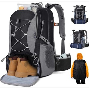 50L Hiking Backpack Waterproof Camping Backpack for Men Women Lightweight HIking Daypack - 1 of 4