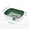 Unique Bargains Wall Mounted Soap Dish 5.04"x3.66"x1.18" 1 Pc - 4 of 4