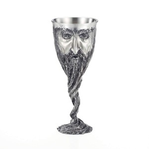 Royal Selangor Hand Finished Sculptors Dream LORD OF THE RINGS Collection Pewter GANDALF Goblet Gift - 1 of 4