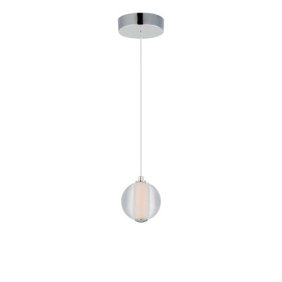 ET2 Lighting Rhythm 1 - Light Pendant in  Polished Chrome