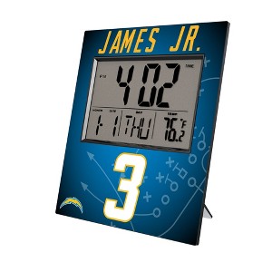 NFL Los Angeles Chargers Players Game Tactic Wall Clock - 1 of 3
