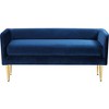 Meridian Furniture,Audrey Velvet Bench - 3 of 4