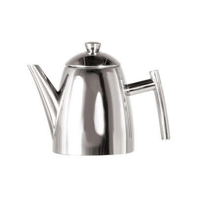 Frieling Primo Teapot w/ infuser, mirror finish, 14 fl. Oz., Stainless steel