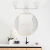 3-Light Essentix Traditional Vanity Uplight Downlight Wall Mounted Fixture - Lalia Home - 4 of 4