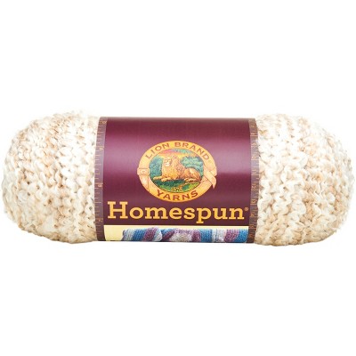 Lion Brand Yarn Hometown USA Acrylic Yarn, 3-Pack, Houston Cream