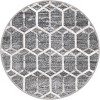 Unique Loom    Matrix Trellis Tile Area Rug - 2 of 4