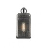 Sana Collection Outdoor Glass Fixture - Matte Black, Dimmable, 1 Bulb, 100W, Wet Rated - 2 of 4