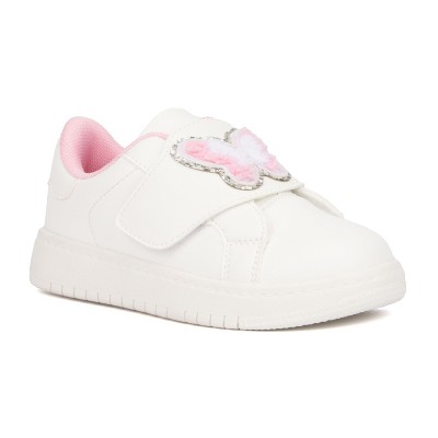 Olivia Miller Girl's Butterfly Low Top Sneakers - 8, PINK
