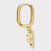 Bijoux Sport by Luv Aj MLB Gold Logo Huggie Earrings - 2 of 3