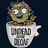 Men's Design By Humans Undead and coffee By ppmid T-Shirt - 2 of 4