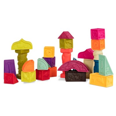 plastic baby blocks