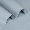 Delara 100% Organic Cotton Percale Weave Fitted Sheet Sets, Smooth & Moisture-Wicking, Soft & Silky Breathable Bedding - 3 of 4